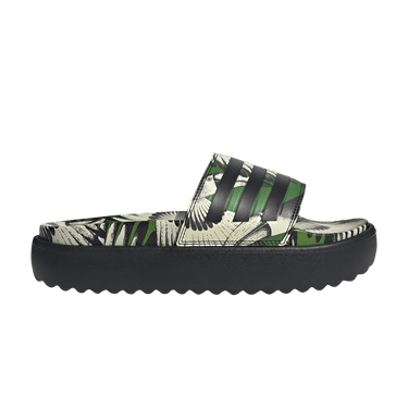 FARM Rio x adidas Wmns Adilette Platform Slide 'Crew Green Black'