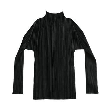Buy Pleats Please Issey Miyake Basics Shirt 'Black' - PP49JK104 15