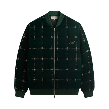 Kith Beaded Velvet Clay Bomber Jacket 'Stadium'