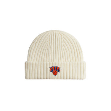 Kith For The New York Knicks Logo Beanie 'Sandrift'