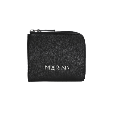◇MARNI◇ Logo Zip Around Wallet Black PFMI0095Q0P653300N99 Buy Marni Zip Around Wallet 'Black' - PFMI0095Q0 P6533 00N99