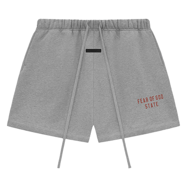 Fear of God Essentials Fleece Soccer Short 'Dark Heather'