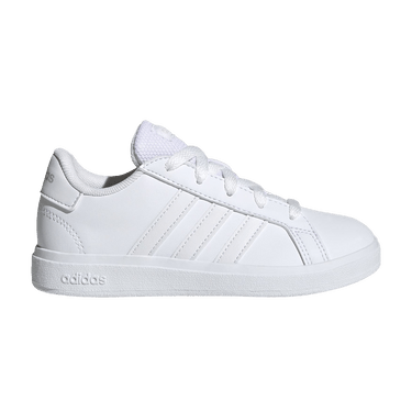 Adidas Grand Court Lace-Up K 'White Grey'