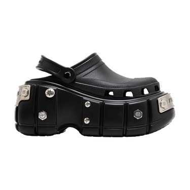 Balenciaga Crocs カニエウェスト Buy Crocs x Balenciaga Wmns Hardcrocs Slide 'Nero Silver' - 687398
