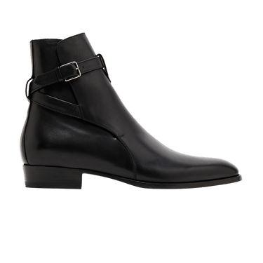 Buy Saint Laurent Wyatt 30 Jodhpur Boot 'Black' - 663414 1YL00