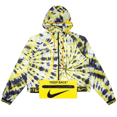 Buy Off-White x Nike Women's NRG AOP Jacket 'Volt' - CK4805 702 | GOAT