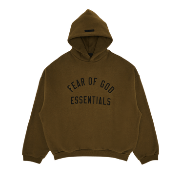 Fear of God Essentials Fleece Hoodie 'Olive'