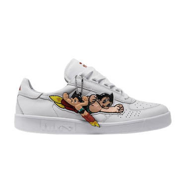 NIB BAIT x Diadora x Astro Boy M10.5/W12 B Elite White EXTRAS bait x astro boy x diadora men b.elite astro boy white main image 3