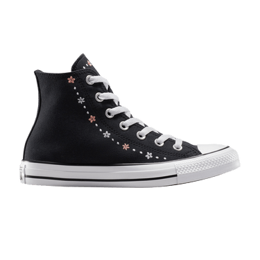 Converse Wmns Chuck Taylor All Star High 'Petite Petals - Total Eclipse White'
