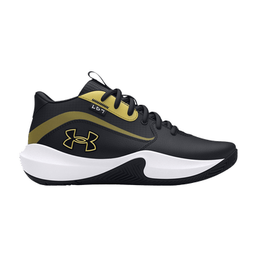 Under Armour Lockdown 7 GS 'Black Metallic Gold'