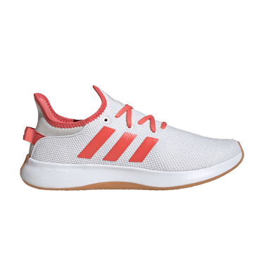 Adidas Wmns Cloudfoam Pure 'White Preloved Scarlet Gum'