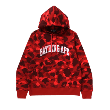 BAPE Color Camo Pullover Hoodie 'Red'