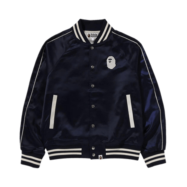 ジャケット・アウター A BATHING APE B.A. NYLON VARSITY JACKET Sneaker Politics