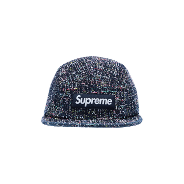 Buy Supreme Denim Bouclé Camp Cap 'Indigo' - FW24H84 INDIGO