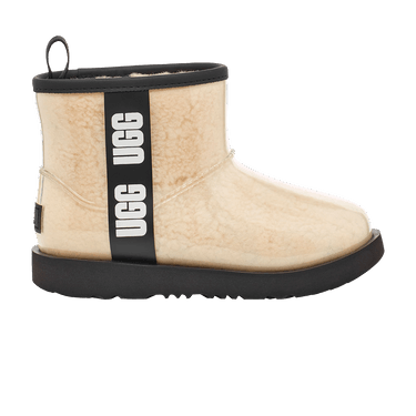UGG Classic Clear Mini II Boot Kids 'Natural Black'
