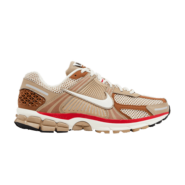 Nike Wmns Air Zoom Vomero 5 'Khaki Fire Red'