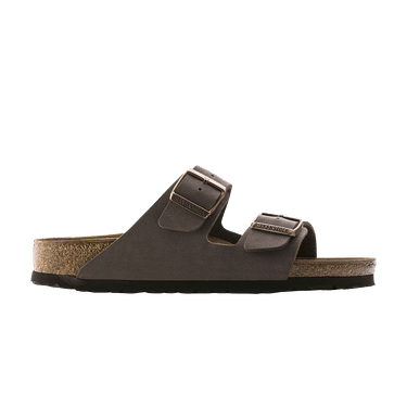 Birkenstock Arizona Birkibuc Narrow 'Mocha'