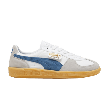 Puma Palermo Leather 'White Blue Horizon Gum'