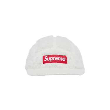 Buy Supreme Fuzzy Camp Cap 'White' - FW24H104 WHITE | GOAT