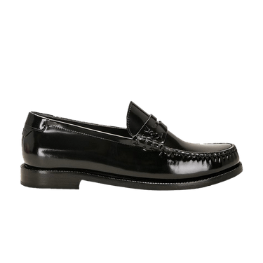 Saint Laurent Wmns Le Loafer Penny Slippers 'Black'