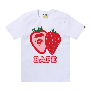 Buy BAPE Bape Strawberry Tee 'White' - 1K80 210 115 WHITE | GOAT Buy BAPE Bape Strawberry Tee 'White' - 1K80 210 115 WHITE | GOAT