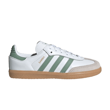 Adidas Samba OG C 'White Silver Green'