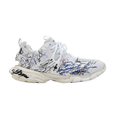 スニーカー BALENCIAGA Women Sneakers 542436WTKAU 9146 WHITE Balenciaga Sneakers Track Autographe | Women's Shoes | Vitkac