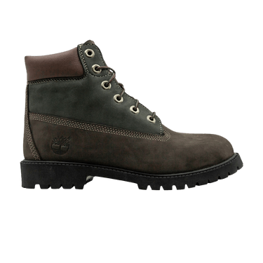 Timberland 6 Inch Premium Boot Youth 'Dark Brown Green'