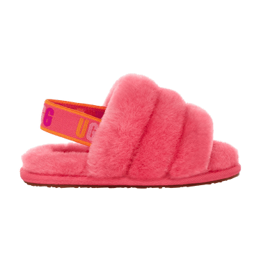 UGG Fluff Yeah Slide Toddler 'Strawberry Sorbet Multi'