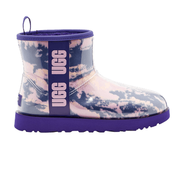 Buy UGG Wmns Classic Clear Mini 'Marble Violet Night' - 1120778