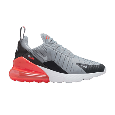 Buy Nike Air Max 270 GS 'Wolf Grey Bright Crimson' - 943345 039
