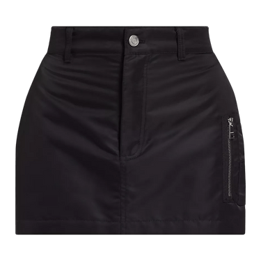 PURPLE BRAND Nylon Woven Skirt 'Black'