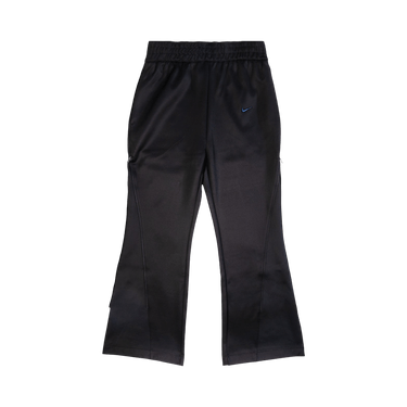 Nike Sportswear Mid-Rise Zip Flared Pants 'Black/Obsidian'
