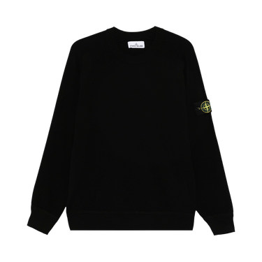 STONE ISLAND 黒 XL トレーナー STONE ISLAND 25SSモデル ストーンアイランド バッジワッペン