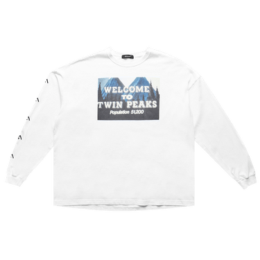 Buy Undercover Twin Peaks Long-Sleeve Graphic T-Shirt 'White
