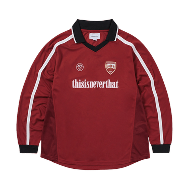 ウェア thisisneverthat Soccer Jersey Buy thisisneverthat Soccer Jersey 'Red' - TN243TTSLT01 RED