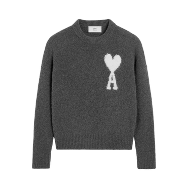 Buy Ami ADC Sweater 'Dark Grey' - UKS025 KN0032 061 | GOAT