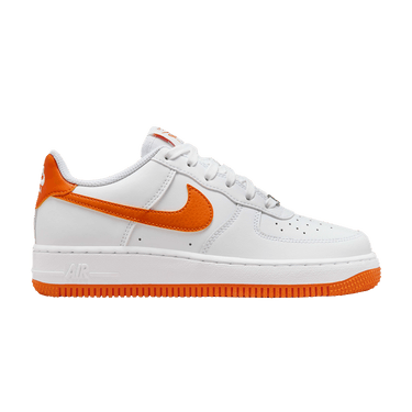 Nike Air Force 1 GS 'White Safety Orange'