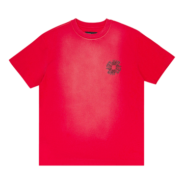 PURPLE BRAND Textured Jersey Short-Sleeve Tee 'Red'