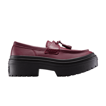 Converse Wmns Chuck Taylor All Star Lugged Heel Loafer Platform Low 'Deep Bordeaux'