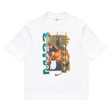 Air Jordan Short-Sleeve T-Shirt 'White/Black'
