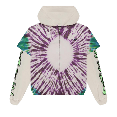 Hellstar Tye-Dye Zip-Up Hoodie 'Multicolor'