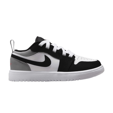 Air Jordan 1 Low ALT SE PS 'White Black Matte Silver'