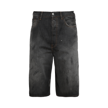 Acne Studios Loose Fit Denim Shorts 'Black'