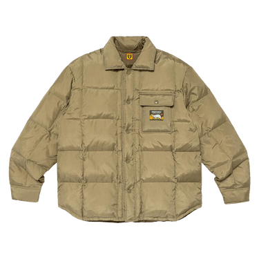 Buy Human Made Down Shirt Jacket 'Olive Drab' - HM28JK035 OLIV | GOAT