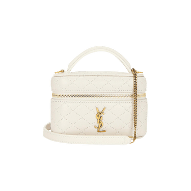 Saint Laurent Micro Gaby Vanity Bag 'Cream Soft'