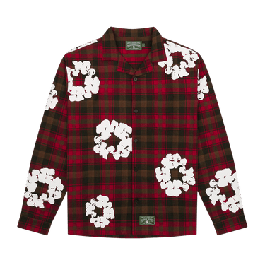 Denim Tears Wreath Pajama Shirt 'Red'