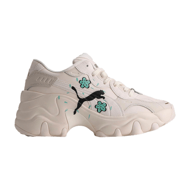Puma Wmns Pulsar Wedge 'Cat Logo - Whisper White Aruba Blue'