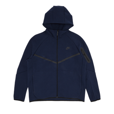 Nike Tech Fleece Full-Zip Windrunner Hoodie 'Obsidian/Black'