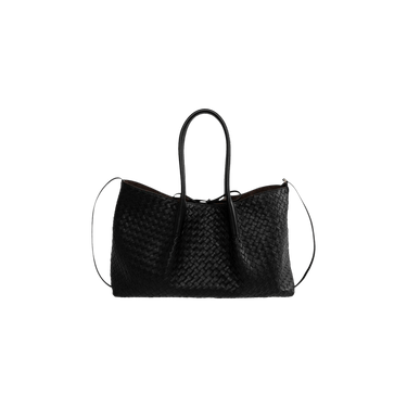 Bottega Veneta Pinacoteca Reversible Tote Bag 'Black/Fondant'